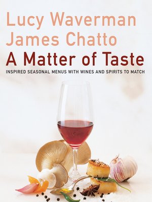cover image of A Matter of Taste